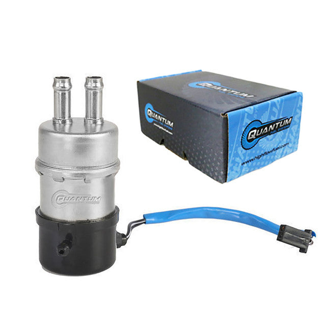 Quantum Fuel Systems OEM Replacement Frame-Mounted Electric Fuel Pump for the Honda Africa Twin 750 '90-02, CBR600F '91-02, VFR750 Interceptor '93-97 & etc.