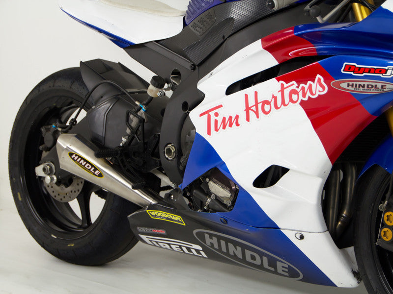 Hindle EVO Megaphone Full or Slip-on System for Yamaha R6 (06-20)
