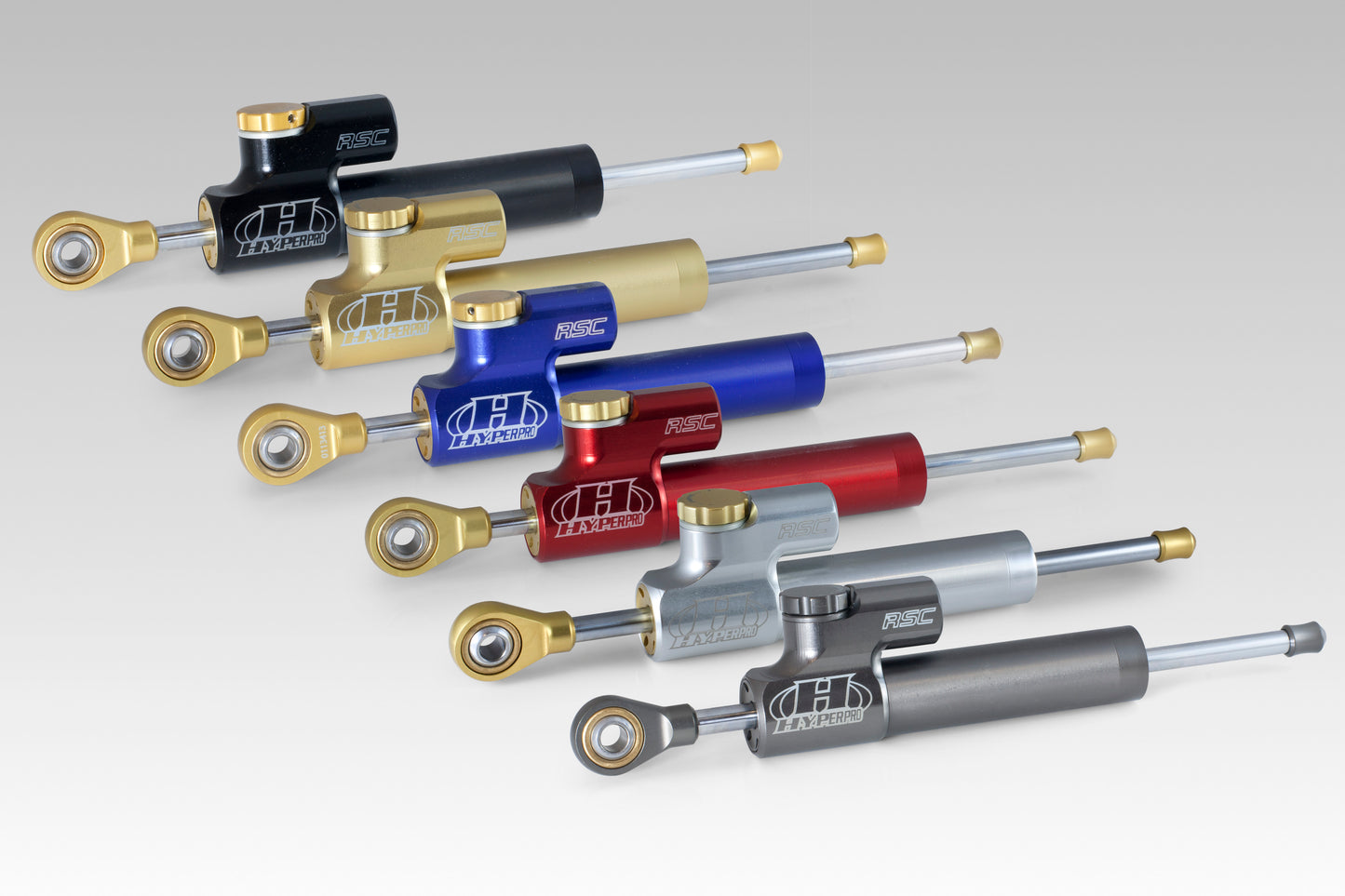 Hyperpro RSC "Reactive" Steering Damper for the Aprilia RSV4 (all)
