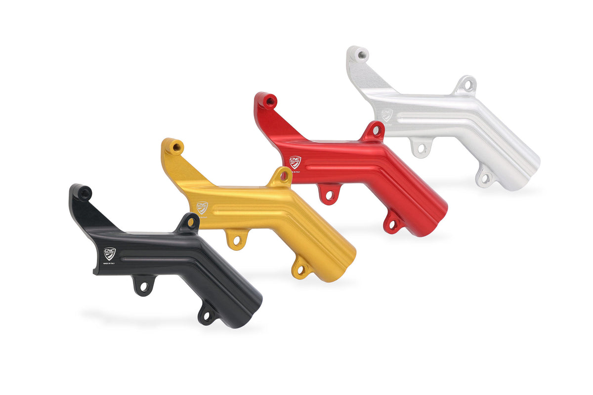 CNC Racing Billet Rear Reservoir Mount And Brake Line Cover for Ducati Streetfighter V4 / S (20-22)