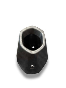 QD Exhaust Carbon Fiber Endcap for OE Muffler for the BMW R 1300 GS