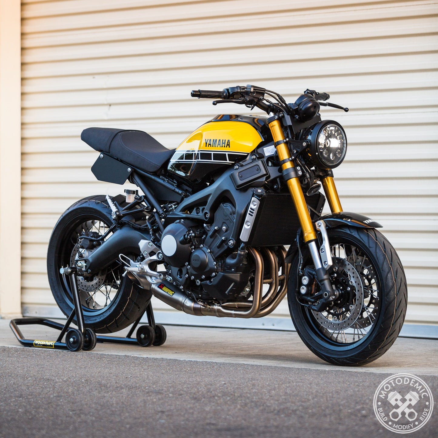 Motodemic LED Headlight Conversion Kit for the Yamaha XSR700