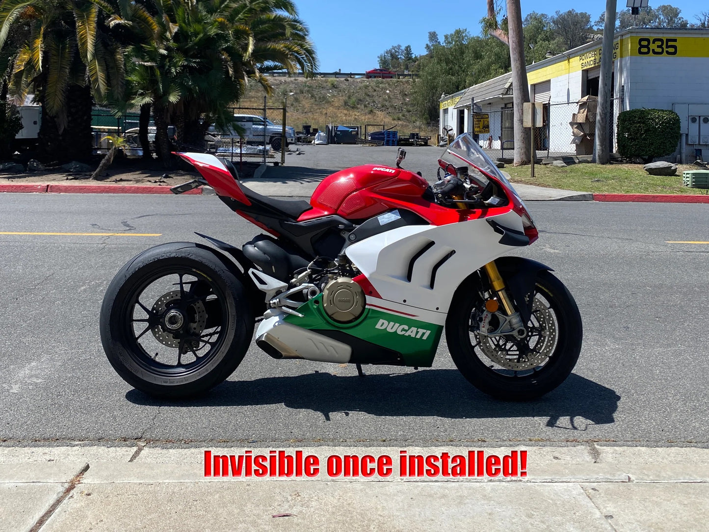 Ducati Spacers Heat Shield Kit for Ducati Panigale V4 and Streetfighter V4 (18-24)