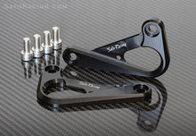 Sato Racing Billet Racing / Tie Down Hook for the Kawasaki ZX-6R /636 (2009+) - With Racing Exhaust (no RH passenger peg Mount)