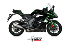 MIVV Slip-on, Delta Race Stainless Steel, Standard Exhaust For Kawasaki Z1000SX (Ninja 1000) 2020-2022