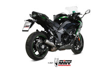 MIVV Slip-on, MK3 Stainless Steel, Standard Exhaust For Kawasaki Z1000SX (Ninja 1000) 2020-2022