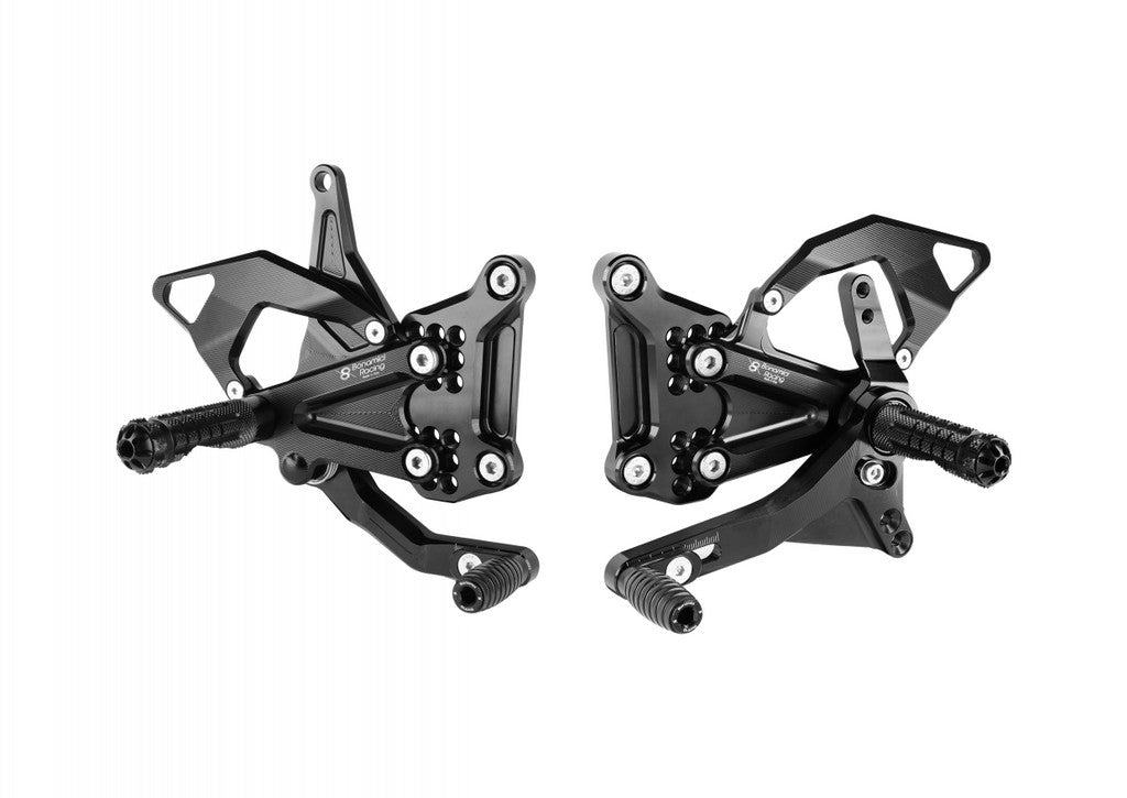 Bonamici Racing Rearsets for the Kawasaki ZX-4RR 2023-2024
