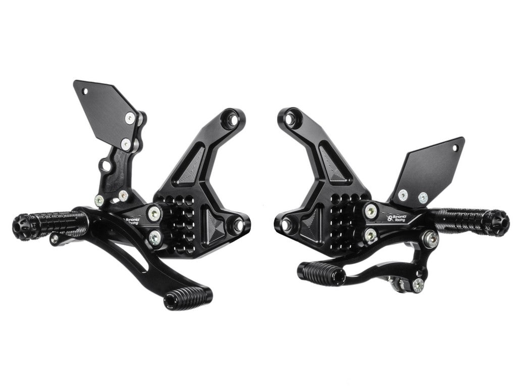 Bonamici Racing Rearsets for the Kawasaki Z900 2017-2025