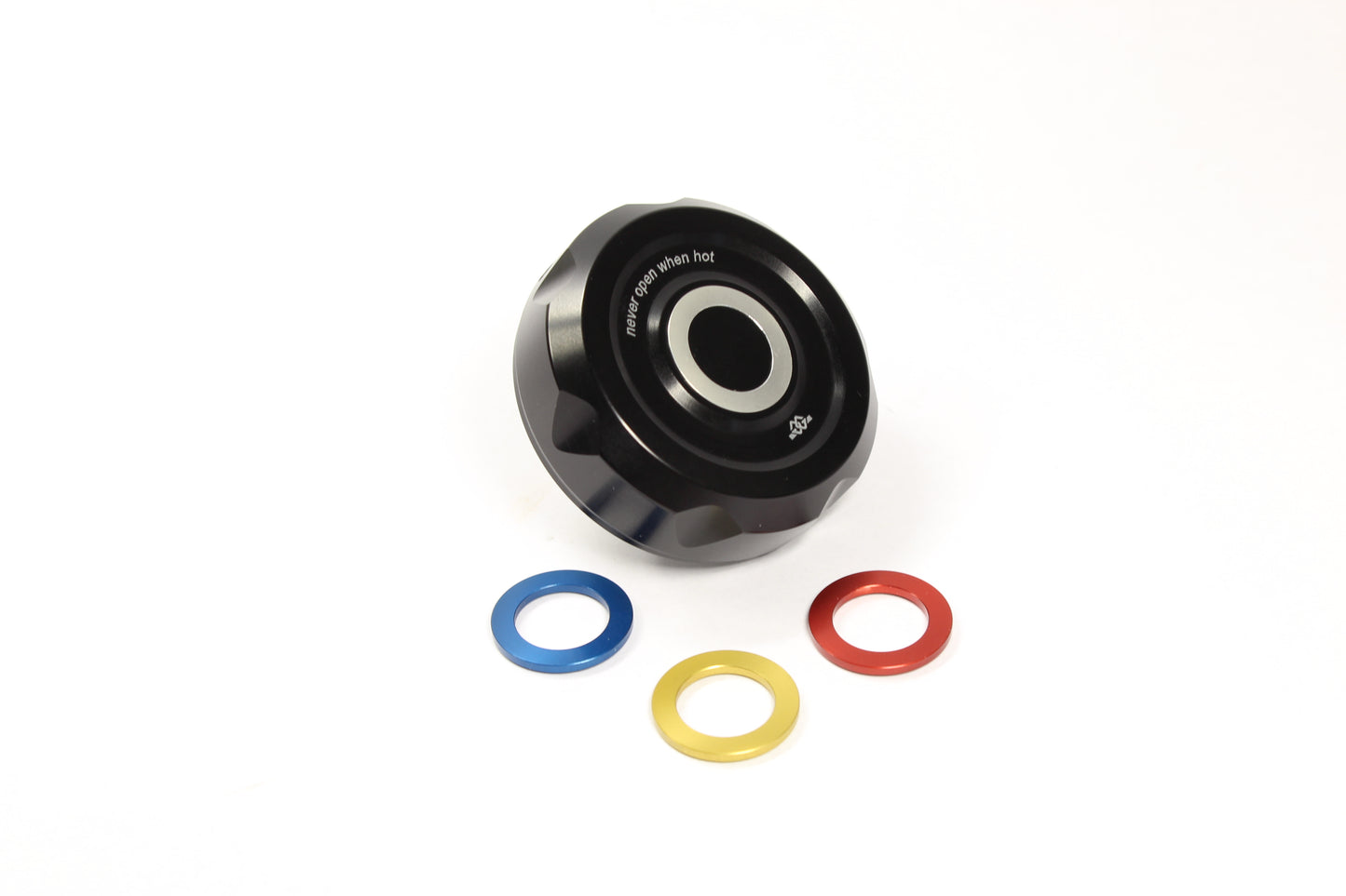 Gilles Radiator Cap Cover for the Ducati Monster, Kawasaki, Suzuki and Yamaha Models
