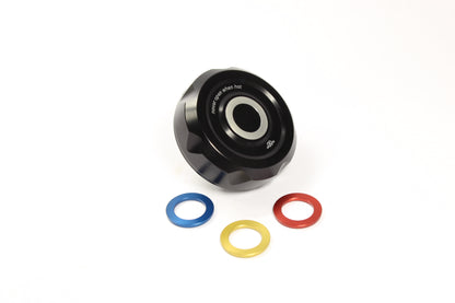 Gilles Radiator Cap Cover for the Ducati Monster, Kawasaki, Suzuki and Yamaha Models