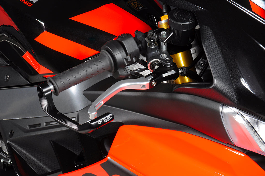 Bonamici Racing Aluminium Lever Kit for the Aprilia RSV4 / Factory / APRC '09-23, Tuono 1100 '17-23, RS 660 / Tuono 660 '20-23