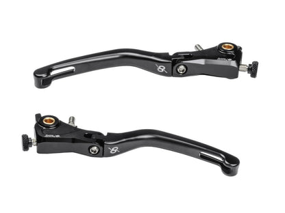 Bonamici Racing Aluminium Lever Kit for the Ducati Monster 1100 '10-16, Monster 1200 '14-18, 749/999 '02-06, 848/1098/1198 '07-12 & etc.
