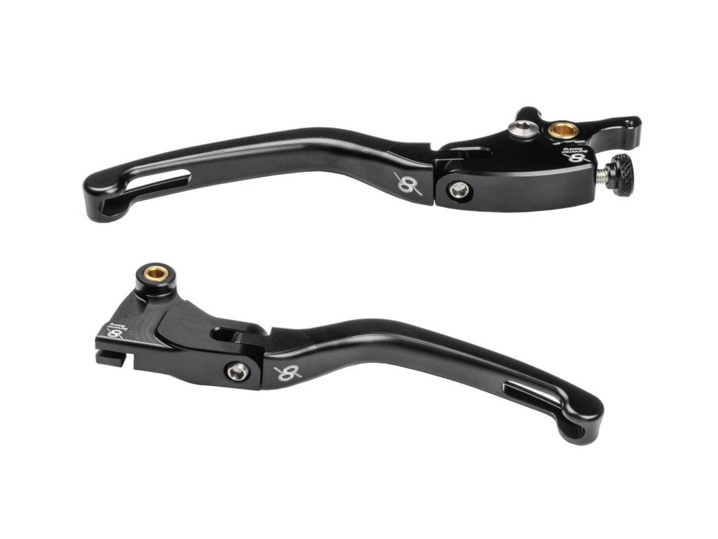 Bonamici Racing Aluminum Lever Kit for the Kawasaki Ninja 300 (ZX-3R) '14-17, Ninja 250/400 2018-2023