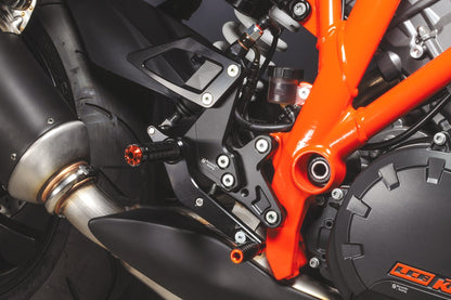 Bonamici Racing Aluminium Rearsets for the KTM 1290 Super Duke R/GT 2017-2019