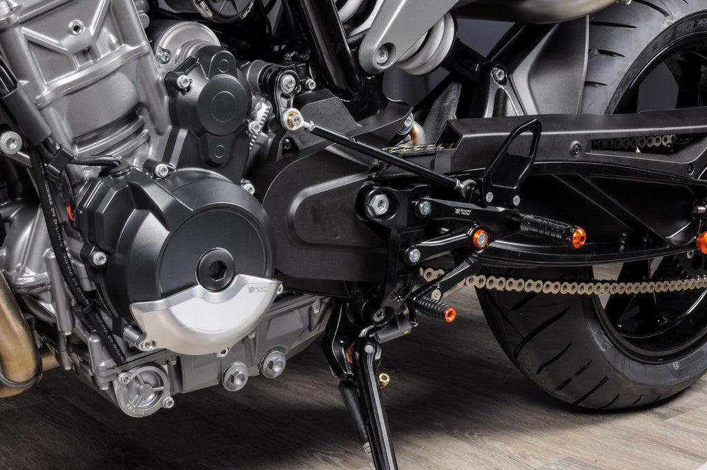 Bonamici Racing Aluminium Rearsets for the KTM 790 Duke/890 Duke 2018-2023