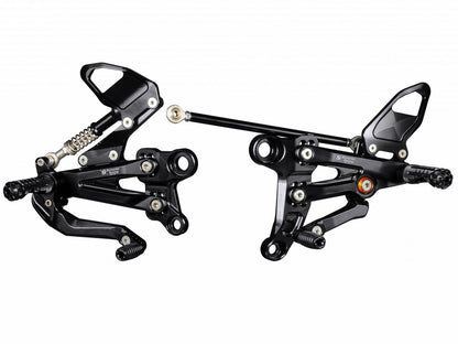 Bonamici Racing Aluminium Rearsets for the KTM 790 Duke/890 Duke 2018-2023
