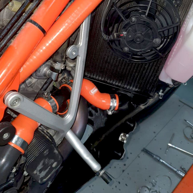 SamcoSport 6 Piece "Y Piece Racing Design" Full Silicone Coolant Hose Set For KTM 1290 Super Adventure S / R (2021+)