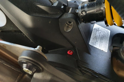 CNC Racing Water Cooler Side Cover OR Rear Mudguard Screw Kit for the Ducati Monster 937