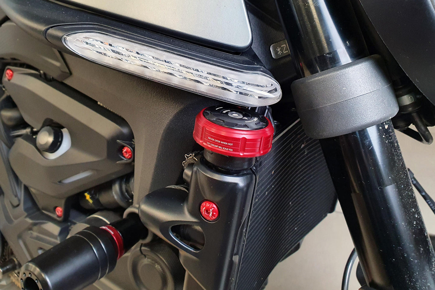 CNC Racing Water Cooler Side Cover OR Rear Mudguard Screw Kit for the Ducati Monster 937