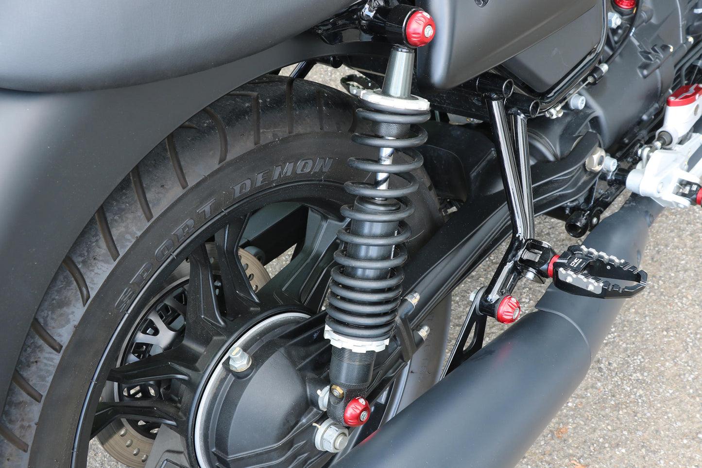 CNC Racing Rear Shock Bolt Collars for Moto Guzzi V7 2019+
