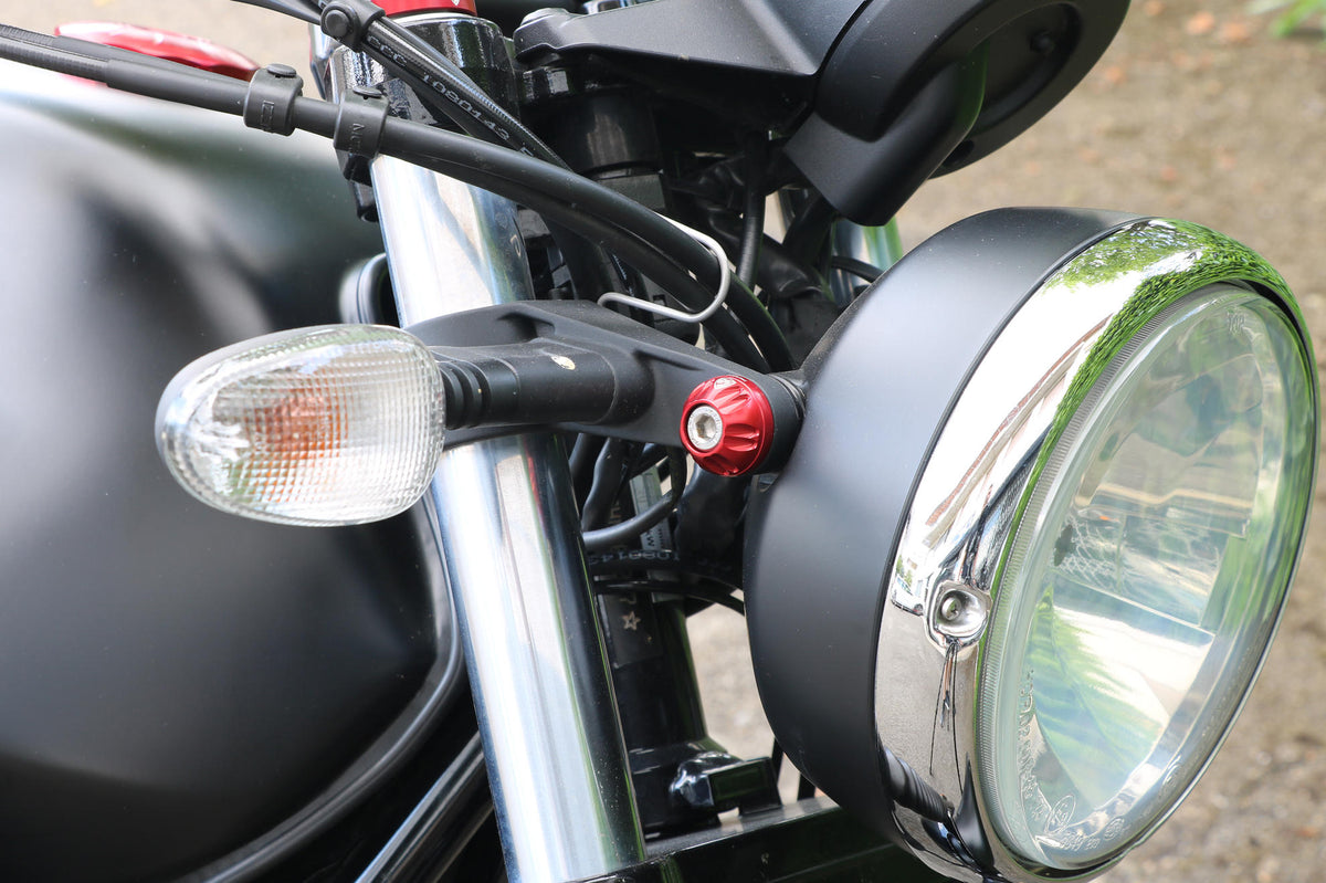 CNC Racing Muffler Bolt OR Headlight Mount Collar Kit for Moto Guzzi V7 III / 850 (2019+)