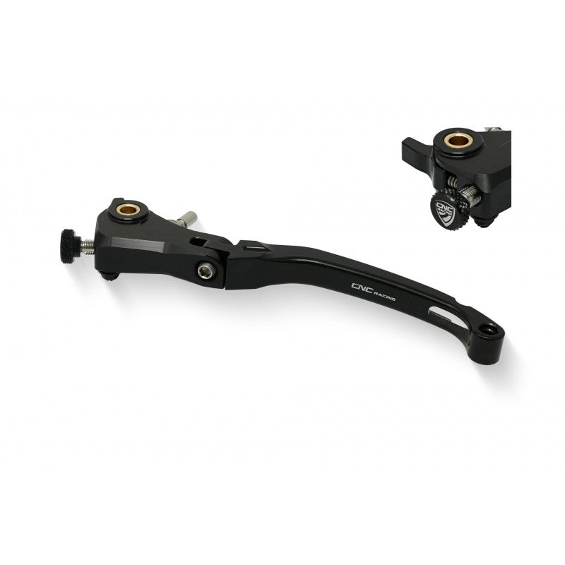 CNC Racing PRAMAC RACING Limited Edition Billet RACE Folding Adjustable Clutch Lever for the Ducati Multistrada V4 / S / Pikes Peak