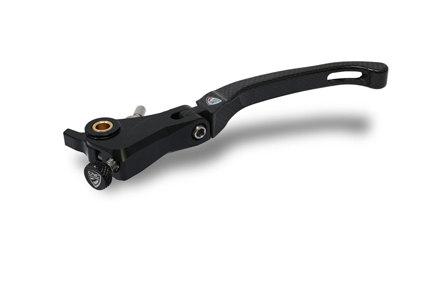 CNC Racing Carbon Fiber / Billet RACE Folding Adjustable Clutch Lever for Ducati Multistrada V4 / S / Pikes Peak