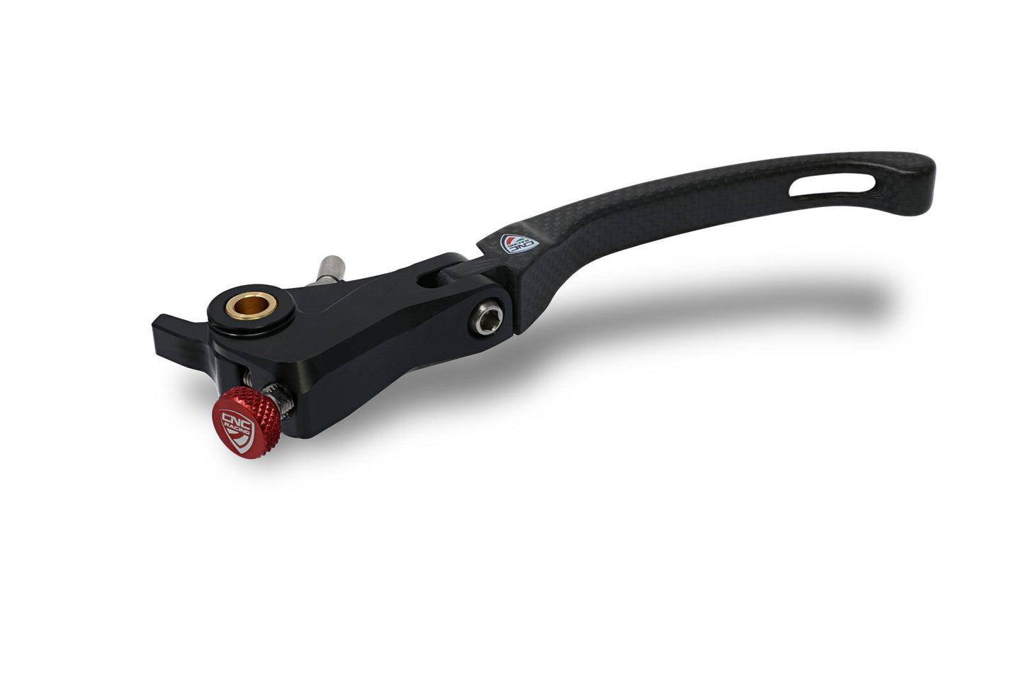 CNC Racing Carbon Fiber / Billet RACE Folding Adjustable Clutch Lever for Ducati Multistrada V4 / S / Pikes Peak