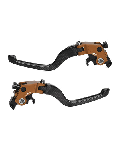 AEM FACTORY - CARBON FIBER BRAKE LEVER FOR DUCATI AND 2015+ MV AGUSTA F4 RR / RC