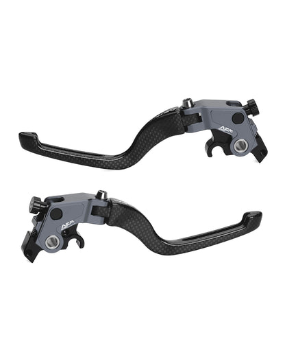 AEM FACTORY - CARBON FIBER BRAKE LEVER FOR DUCATI AND 2015+ MV AGUSTA F4 RR / RC