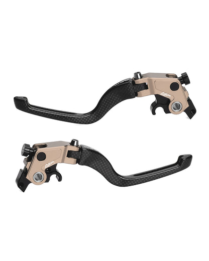 AEM FACTORY - CARBON FIBER CLUTCH LEVER FOR DUCATI and 2015+ MV AGUSTA F4 RR / RC