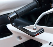 R&G Racing Pure Carbon Fibre Brake Lever Guard for Triumph Daytona 675 '06-'19 and Ducati Desert Sled '18-'22 and Suzuki V-Strom 1050 (XT) '14-'22