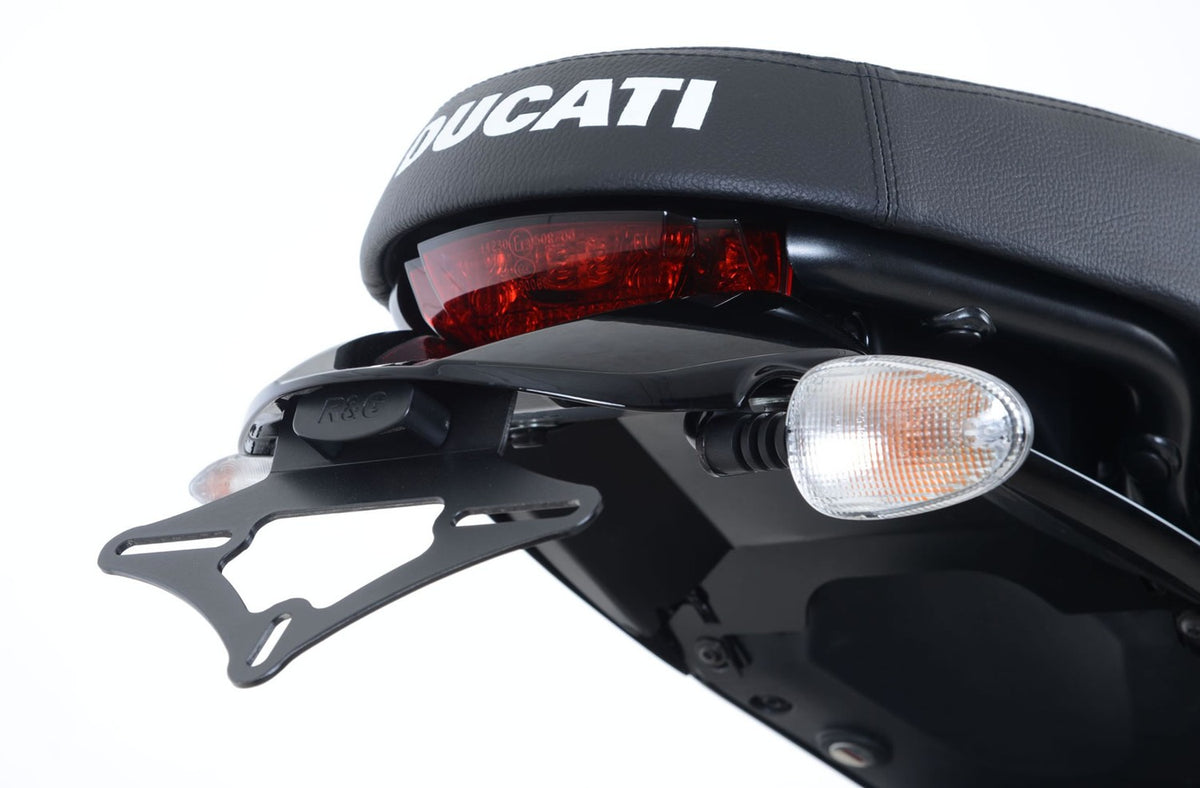 R&G Racing Licence Plate Holder ("for show licence plates only" - max. 130mm height) for Ducati Scrambler (800) '15-'20, Sixty2 '16-'21