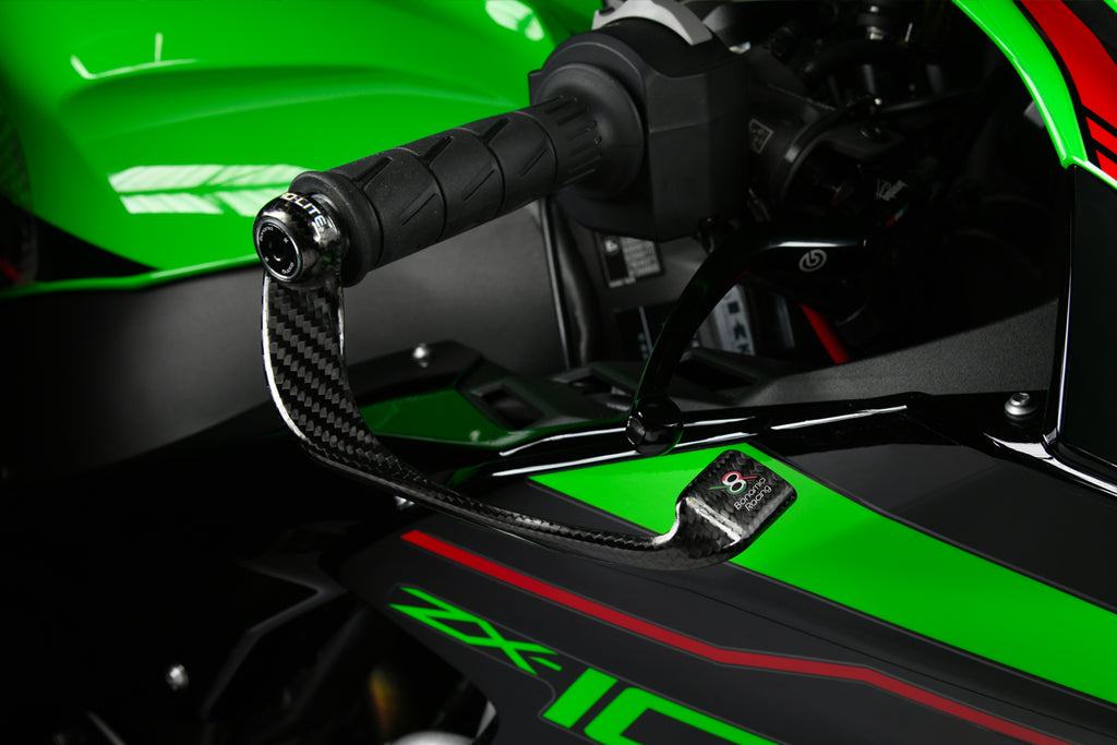 Bonamici Racing Carbon lever protection RH side (without adaptor) for the Honda CBR600RR '2024, Suzuki GSX-8R/GSX-8S '2023-2024