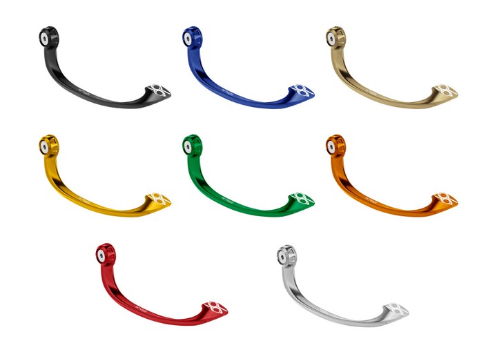 Bonamici Racing Aluminium Lever Protection EVO Right Side w/o Adapter for the Honda CBR600RR '24-25, Suzuki GSX-8R/GSX-8S '23-25, Ducati Panigale V4/V4S '25