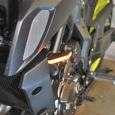 New Rage Cycles (NRC) Yamaha FZ-07 (MT-07) Front Turn signal Kit (2021+)