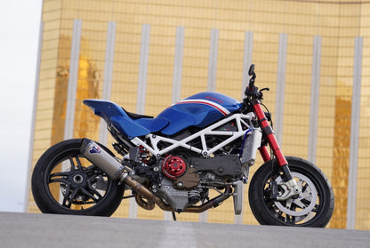 2007 Ducati Monster S4RS Captain America Paolo Tex BellissiMoto Custom