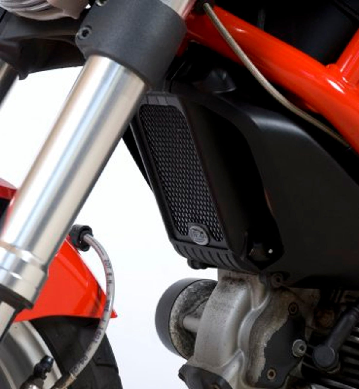 R&G Racing Oil Cooler Guard for Ducati Monster 1100 / Monster 1100S '07-'19, Monster 1100 Evo '08-'16, Monster 795 / Monster 796 '08-'15