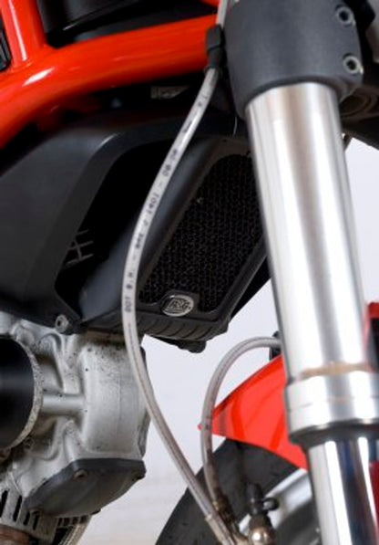 R&G Racing Oil Cooler Guard for Ducati Monster 1100 / Monster 1100S '07-'19, Monster 1100 Evo '08-'16, Monster 795 / Monster 796 '08-'15