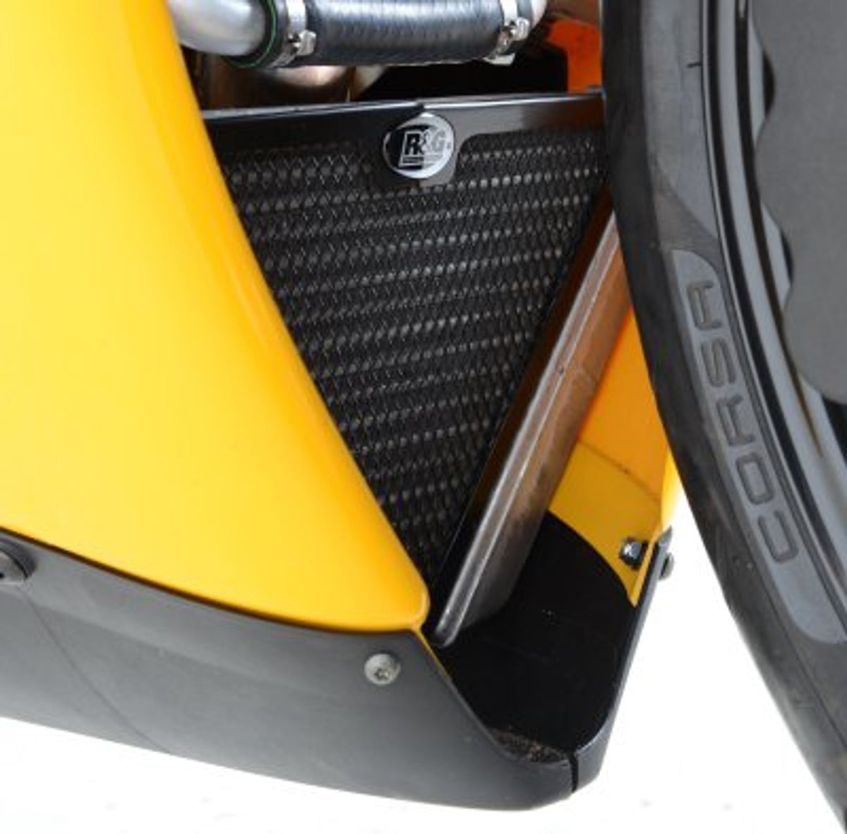 R&G Racing Oil Cooler Guard for Erik Buell Racing (EBR) / Buell 1190 RX / SX / RS