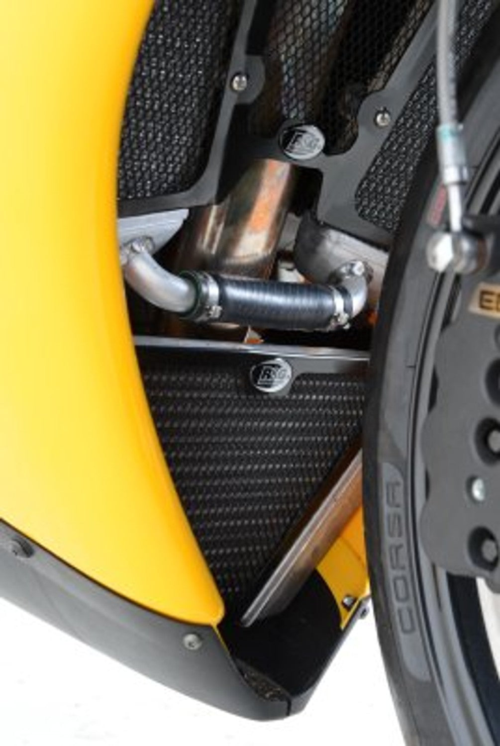 R&G Racing Oil Cooler Guard for Erik Buell Racing (EBR) / Buell 1190 RX / SX / RS