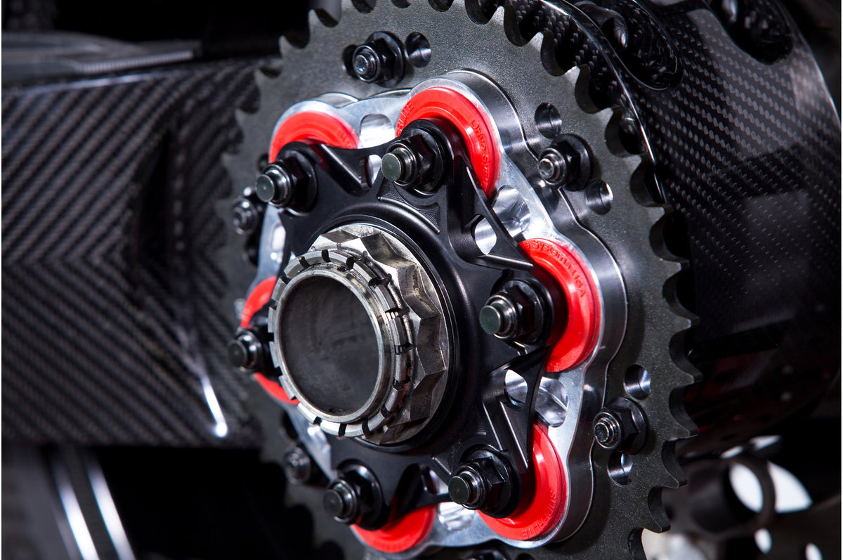 Superlite Titanium Series Six Piece HYPERFLEXX Polyurethane Cush Drive Set For KTM 1290 / 1390 Super Duke R / GT