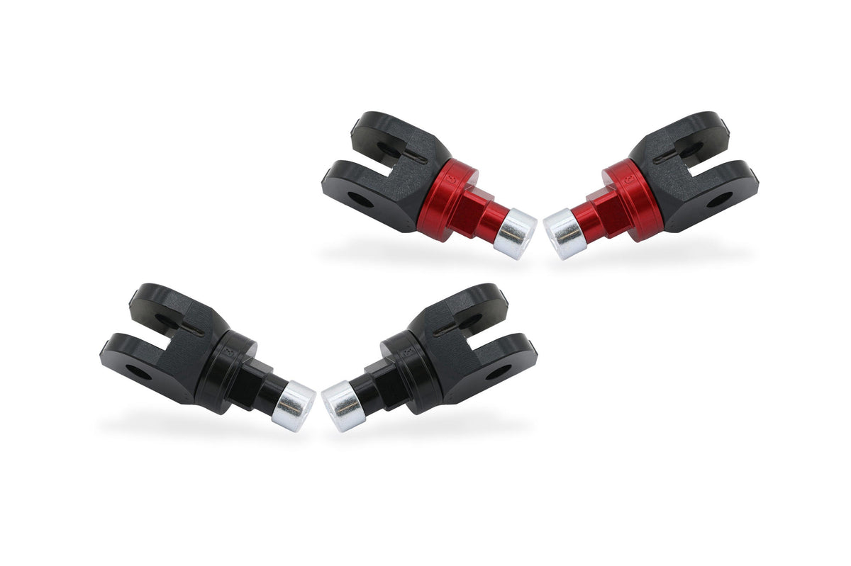 CNC Racing Advanced Adjustable Footpeg PASSENGER Adapters For Touring and Easy Touring Footpegs