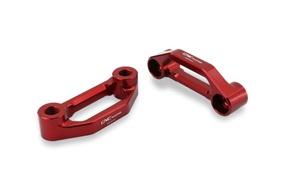 CNC Racing Passenger Rearset / Foot peg Blanking Plate Set / Racing Tie Down Hooks for Ducati Panigale / Streetfighter V4