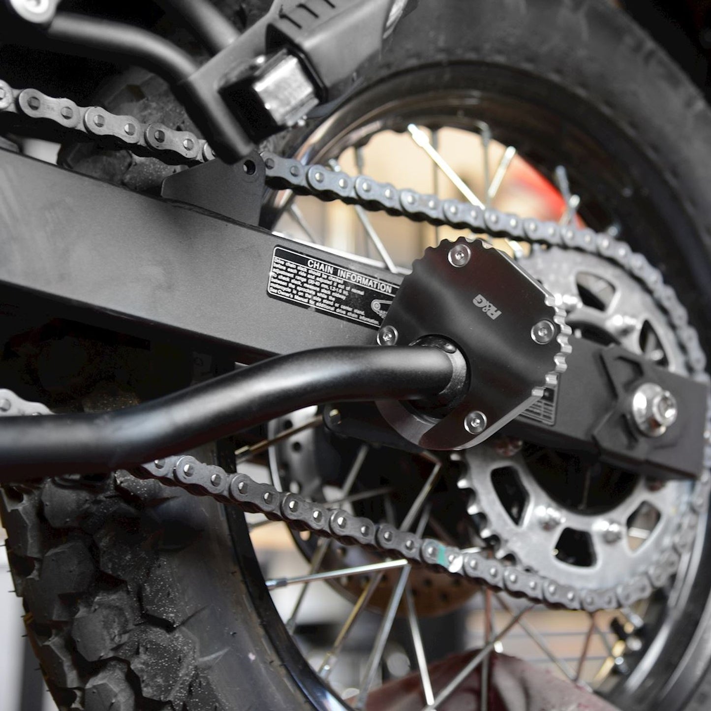 R&G Racing Kickstand Shoe for Kawasaki KLR650 '22