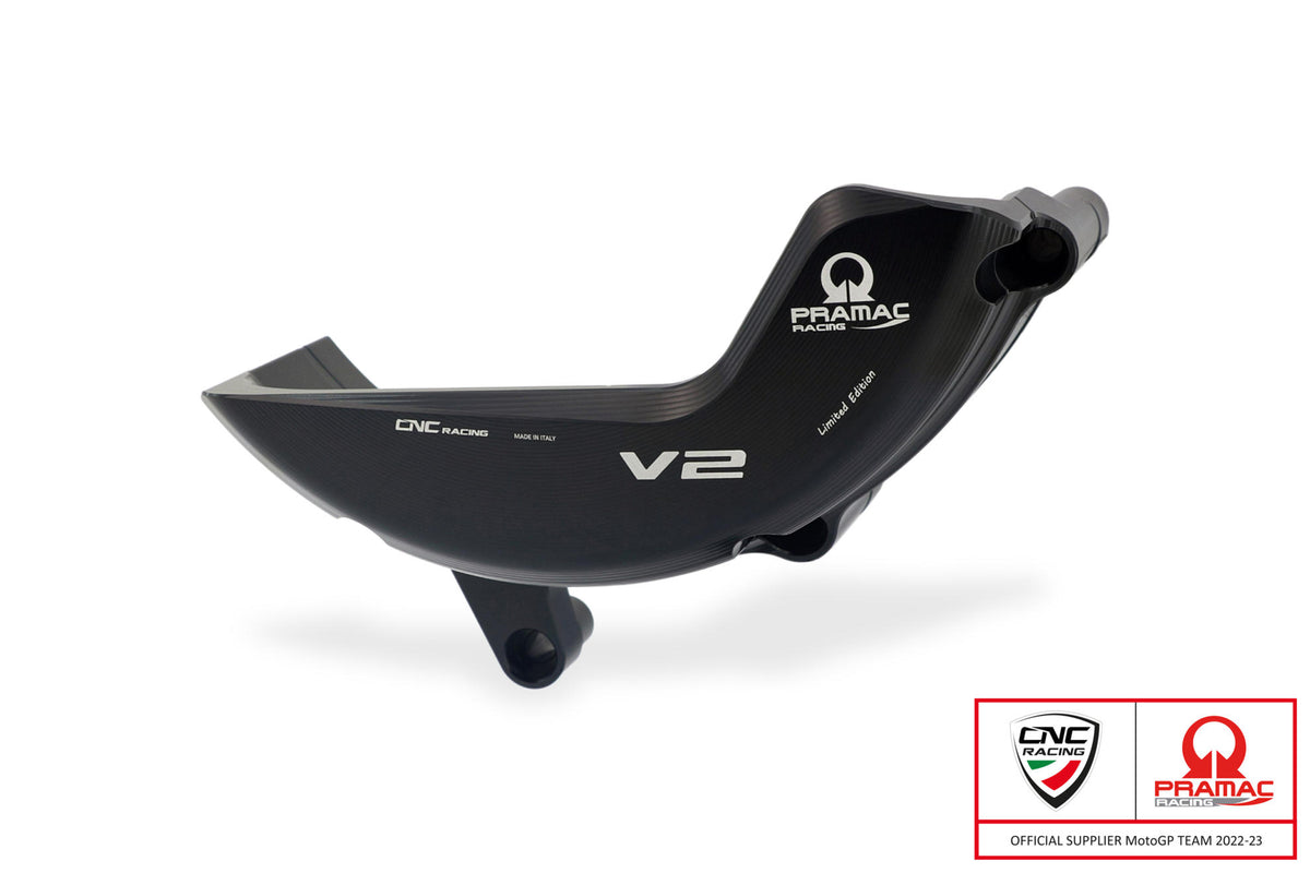 CNC Racing PRAMAC RACING LIMITED EDITION RPS Generator Guard for Ducati Streetfighter V2