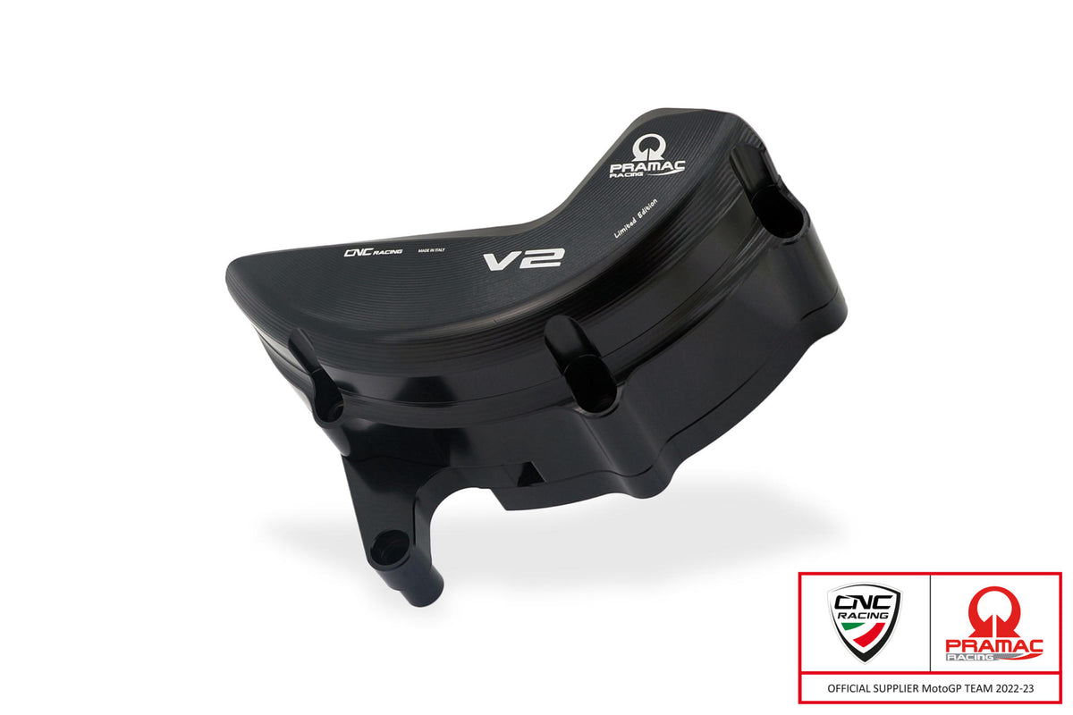 CNC Racing PRAMAC RACING LIMITED EDITION RPS Generator Guard for Ducati Streetfighter V2