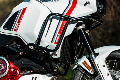 CNC Racing Crash Bars Engine Protector for the Ducati DesertX