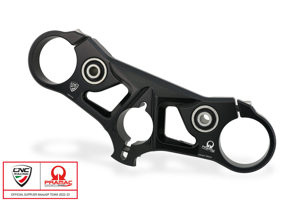 CNC Racing PRAMAC RACING LIMITED EDITION Upper Triple Clamp Kit for Ducati Streetfighter V4 / S / SP