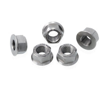 CNC Racing Titanium Flange and Sprocket Nuts for Ducati's, MV Agusta F4/B4 (>09), F3/B3 (2018+), and 2015+ Aprilia RSV4/Tuono V4 - M10x1.25